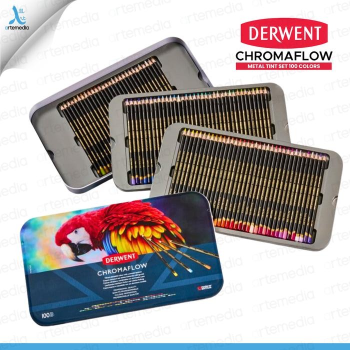 

Derwent Chromaflow Pencil Color Set 100 Pensil Warna Premium