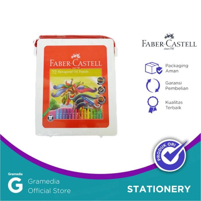 

FABER-CASTELL HEXAGONAL OIL PASTEL SET 72 120172
