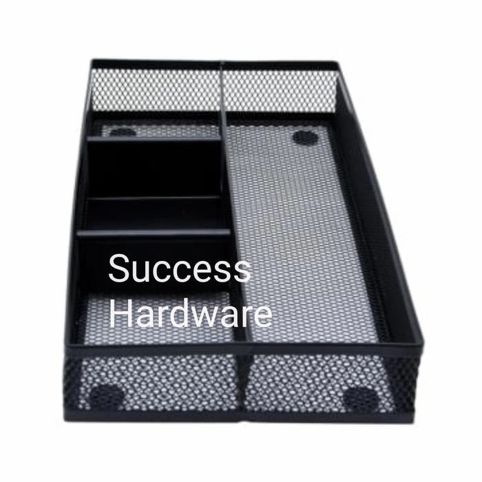 Odi Organizer Alat Tulis Kantor 4 Kompartemen Desk Organizer Blk 3596