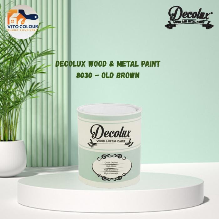 

Cat Minyak Decolux 8030 Old Brown