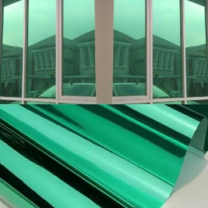 kaca Film one Way Cermin cocok buat Mobil, Gedung,Ruko & Rumah Silver