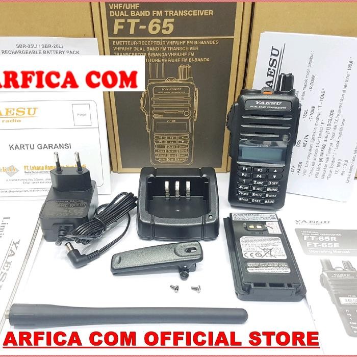 PATON Ht Yaesu Ft-65 Ft65 Ft 65 Dualband Original Bergaransi Resml