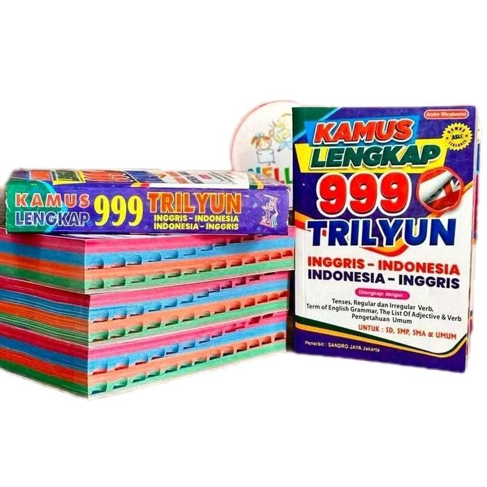 

KAMUS BAHASA INGGRIS LENGKAP 999 TRILYUN INGGRIS - INDONESIA DAN INDONESIA INGGRIS