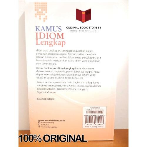 

KAMUS IDIOM LENGKAP (REVISI) BAHASA INGGRIS