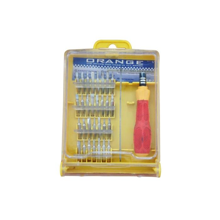 

[FS] ORANGE 31 IN 1 OBENG JAM & ELEKTRONIK SET MULTIFUNGSI