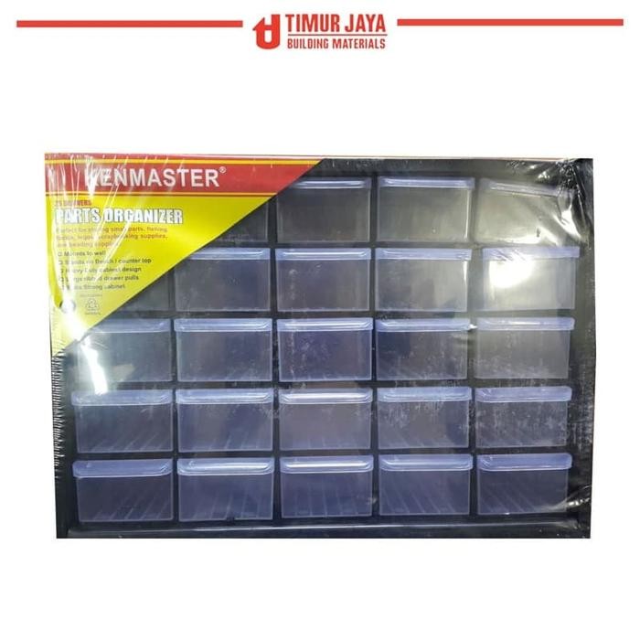 

RAK / KOTAK KOMPONEN 25 SLOT ( PARTISI) KENMASTER