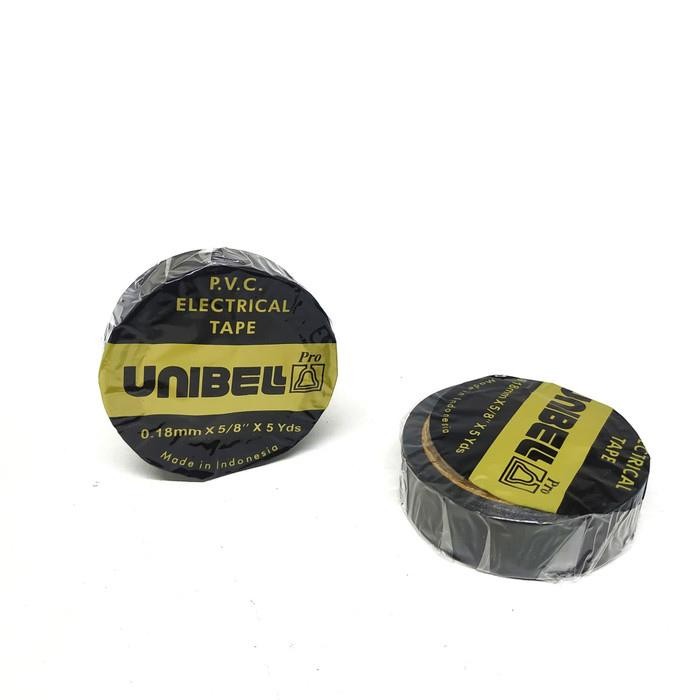 

ISOLASI UNIBEL SERBAGUNA 0.18MM X 5/8 INCH X 5 YDS- KECIL HITAM
