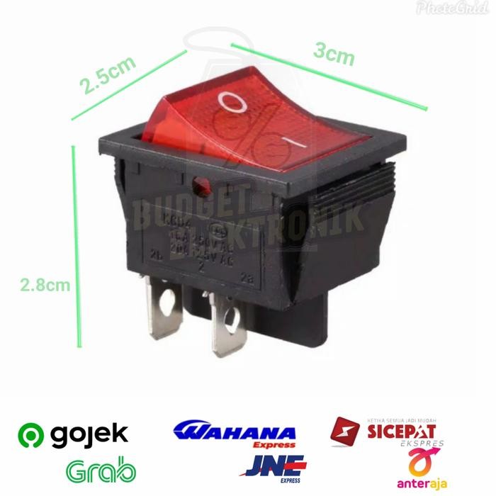 

SAKLAR ON OFF LAMPU ROCKER SWITCH BESAT 4 PIN