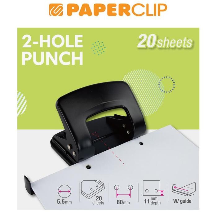 

Khusus Grab! Pembolong Kertas / Punch Genmes 9608 2H