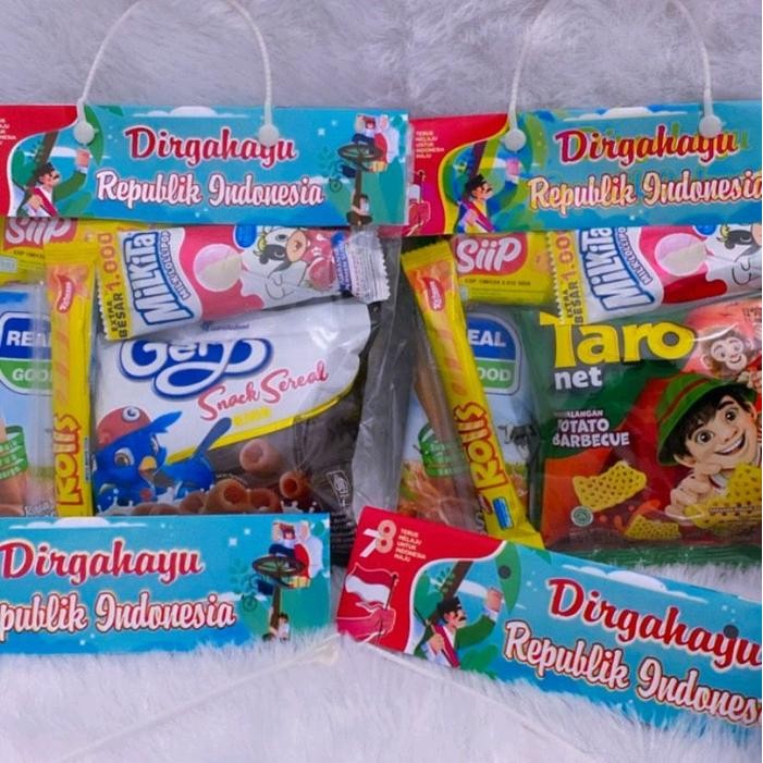 

(Allthebest) Paket Snack 17 Agustusan Bingikisan Komplit Murah - Gift