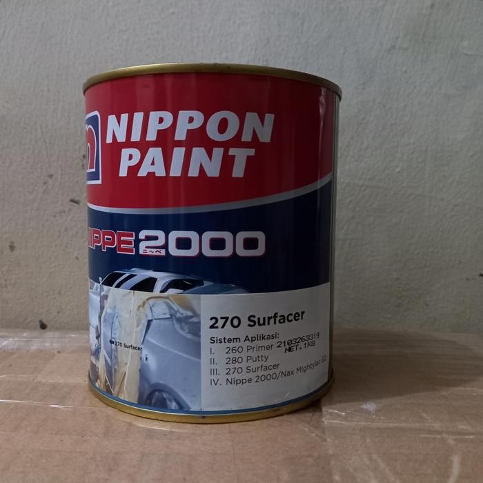 TERBARU NIPPE 270 SURFACER ABU-ABU GREY NIPPON PAINT TERMURAH