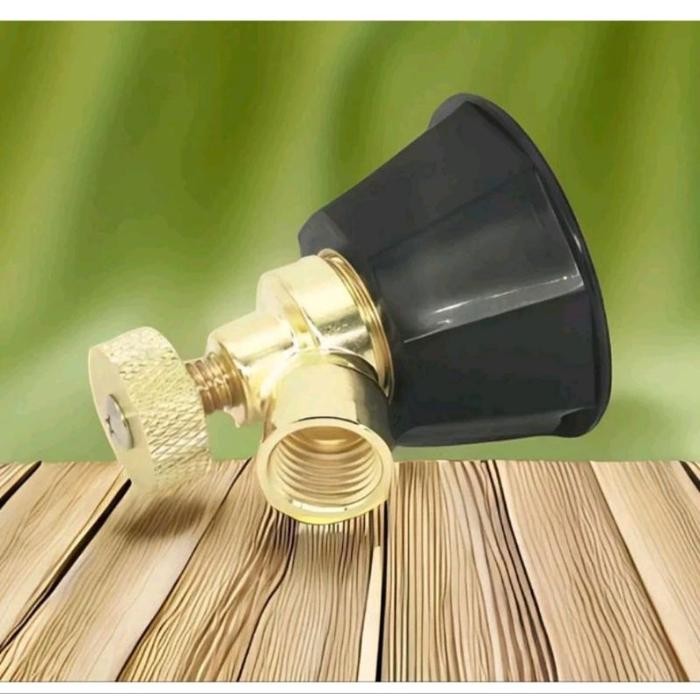 (Allthebest) NOZZLE SPUYER ADJUSTABLE/ Nozzle / Spuyer / ujung semprotan sprayer elektrik kuningan -