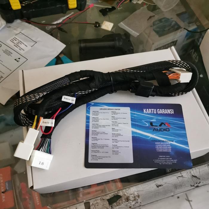 KABEL SET DSP LM AUDIO XM 4.15 COAXIAL 31 BAND