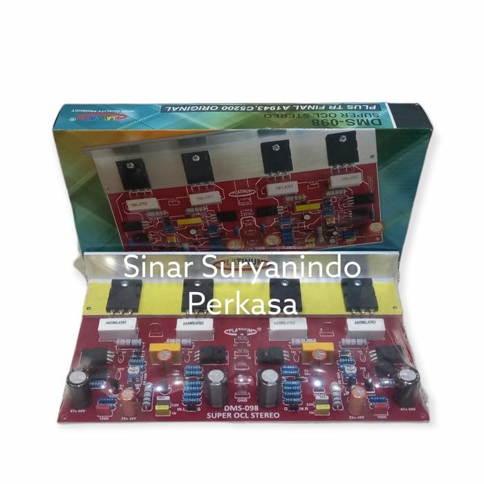 KIT POWER STEREO PLATINUM DMS 098