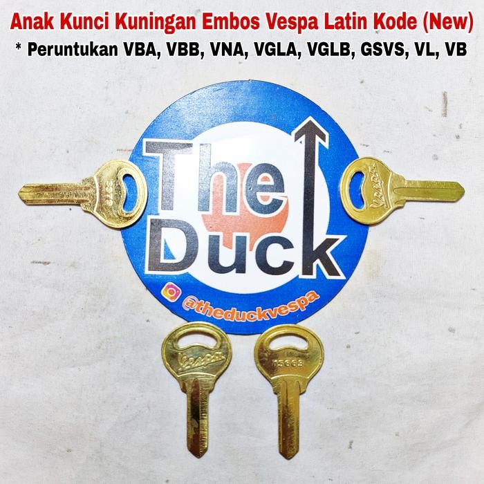 ANAK KUNCI EMBOS VESPA VBB VNB VGLB KONGO GSVS
