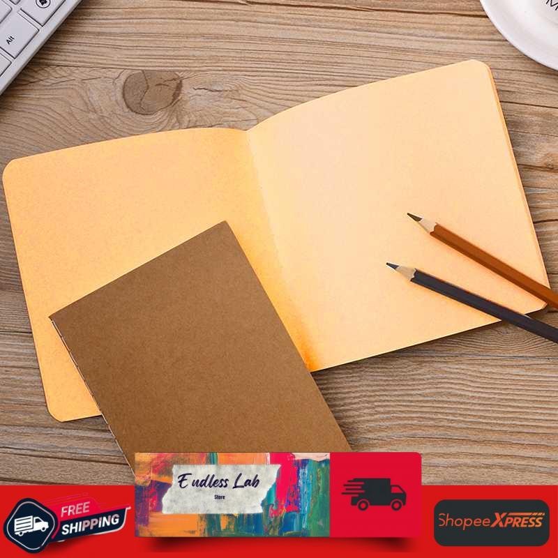 

Buku Catatan Notebook Travel Vintage Blank Paper 68 Pages