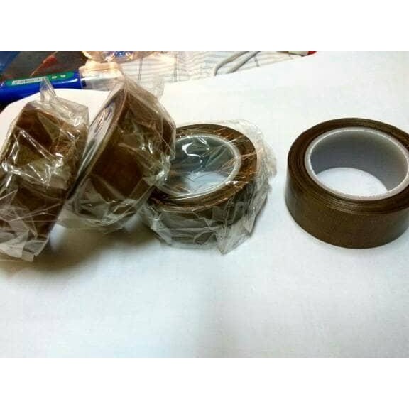 Termurah Teflon Tape Fiberglass 25Mm ( Ptfe Heat Sealer )