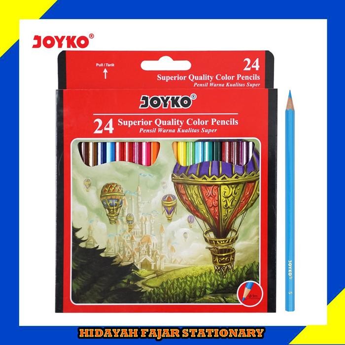 

SARI Pensil Warna Super - Pensil 24 Warna - Colour Pencils 101