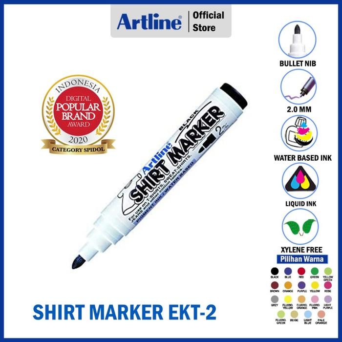 

SARI Spidol Artline Waterproof Shirt Marker Ekt-2