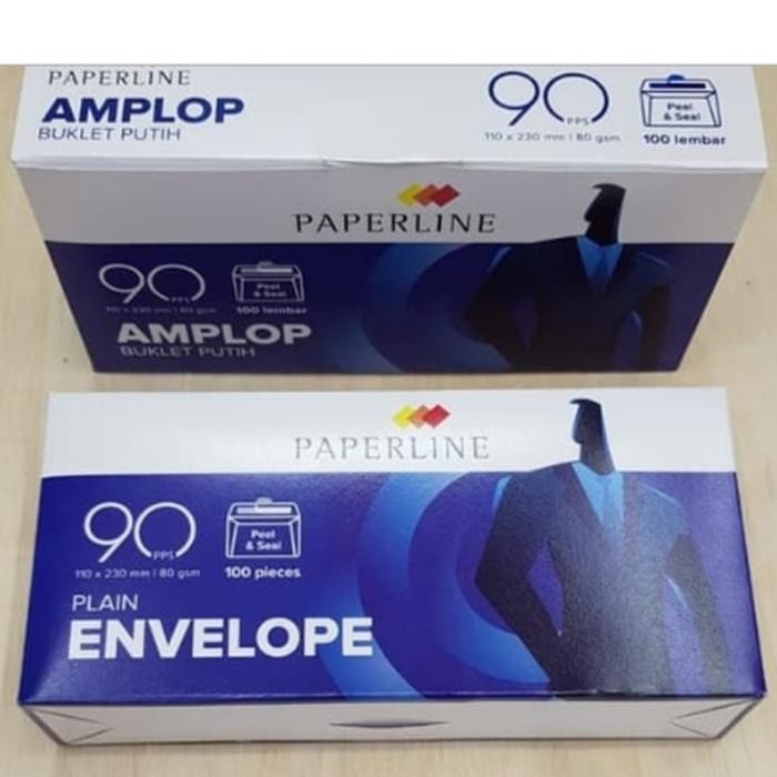 

5WUM Amplop Putih 90 Peperline / Envelope Peperline 90 Ppl