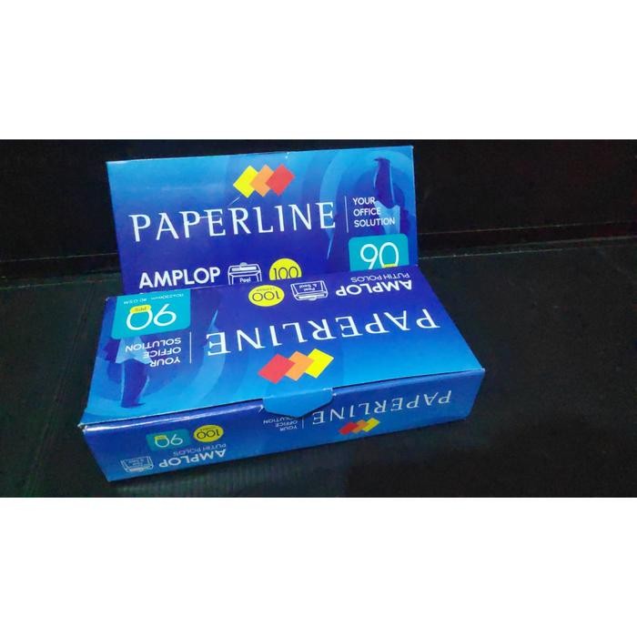 

5WUM Amplop Buklet Putih Paperline 90 Pps 110X230Mm 100 Lembar