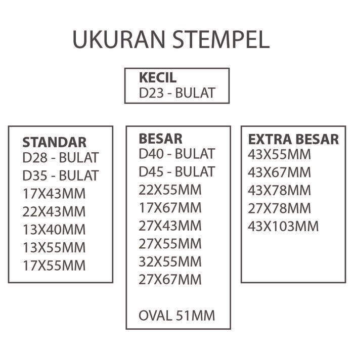 

SARI Cetak Stempel Flash Stample Flash 2 Warna