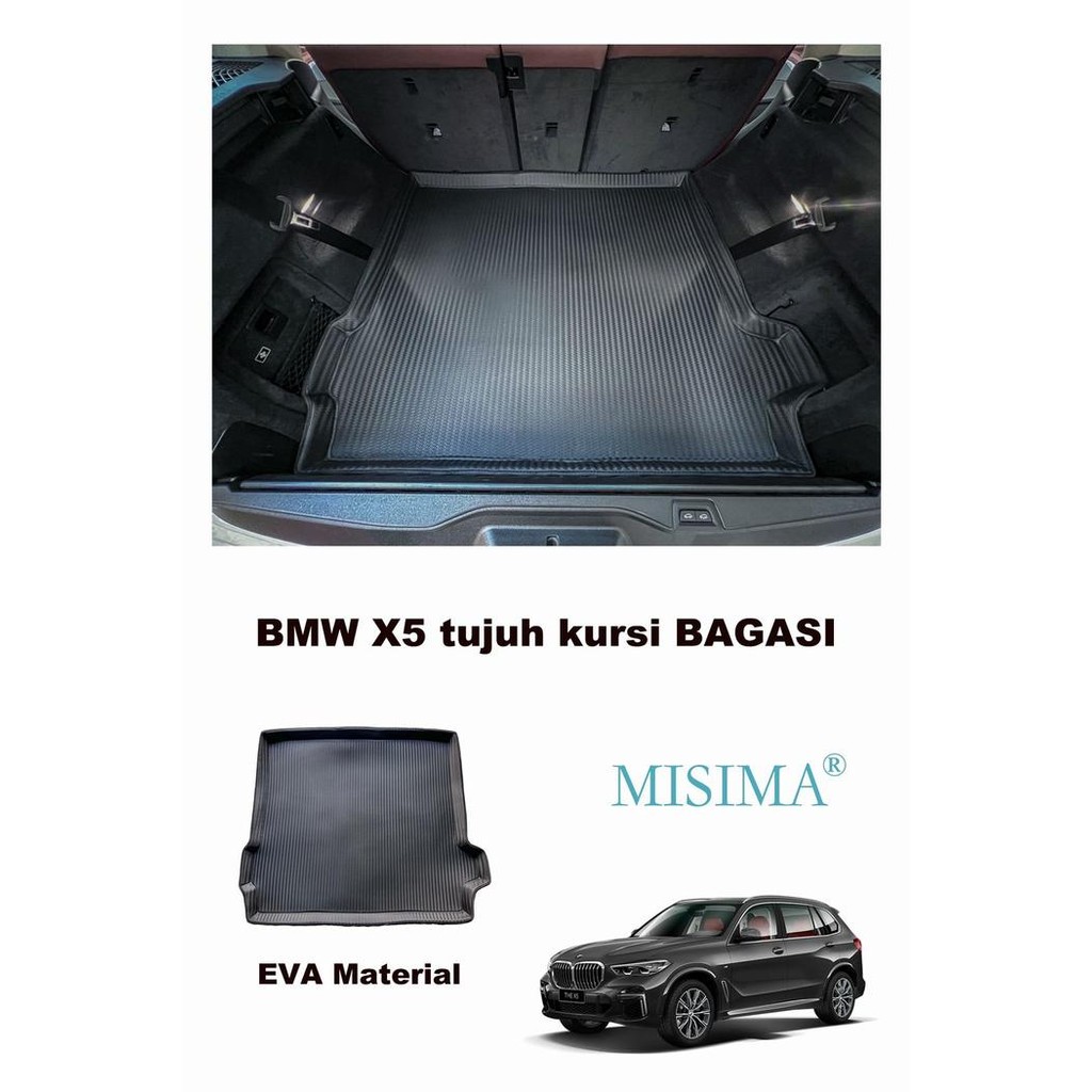 Karpet 5d bagasi mobil BMW X5