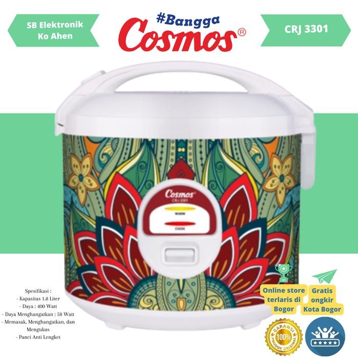 Cosmos Rice Cooker Crj-3301
