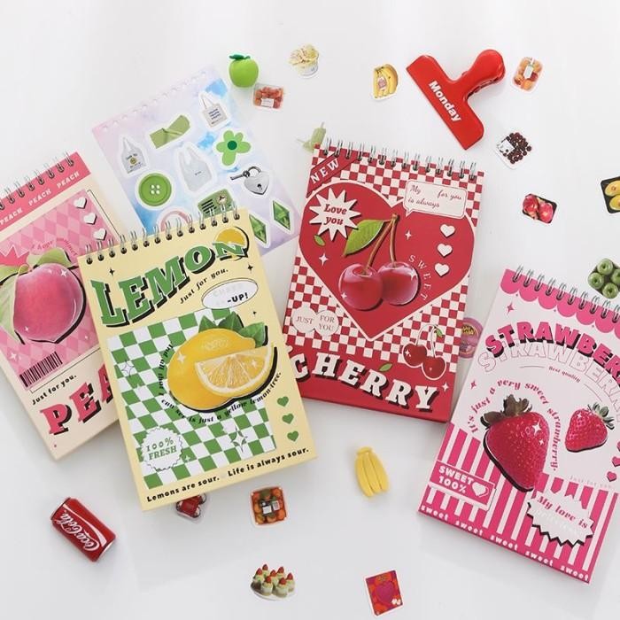 

Colorful Weekly Daily Planner Agenda Journalling Korean Style Buku 03