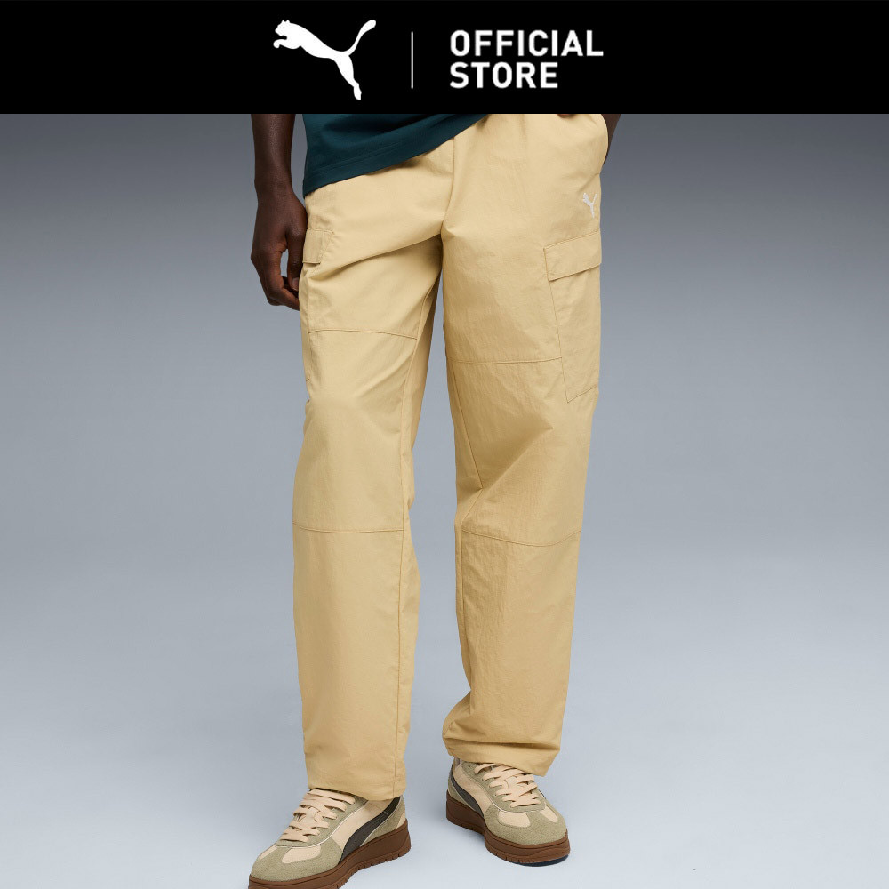 PUMA Celana Kargo Santai WARDROBE Essentials Pria