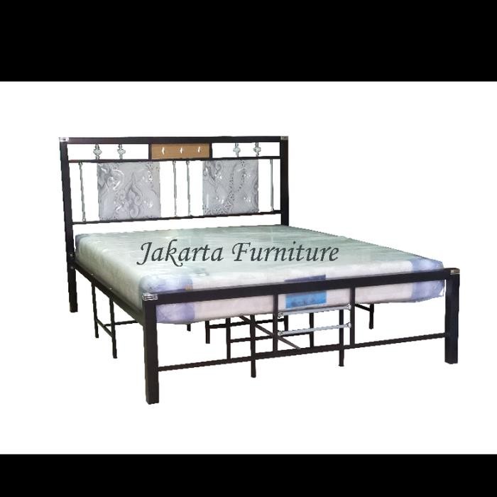 Ranjang Besi Uk 160 X 200 Cm Type Vilano