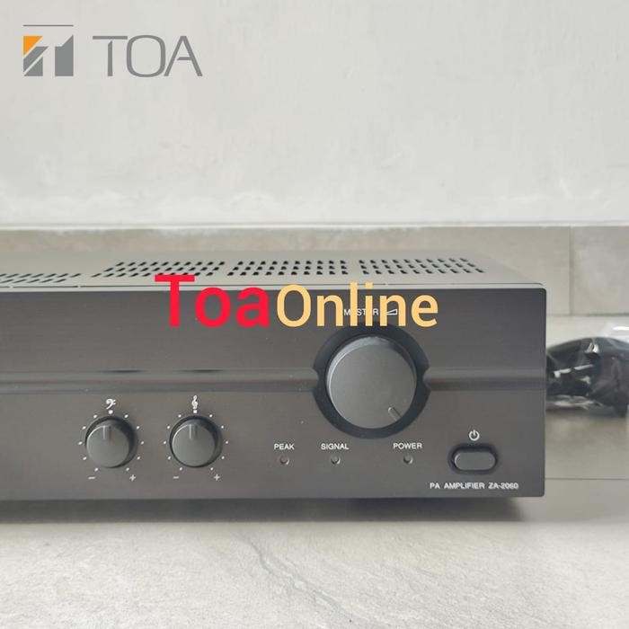 TOA ZA 2060 AMPLIFIER MIXER POWER 60 WATT ORIGINAL 100% ASLI ZA 2060