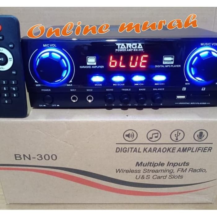 AMPLIFIER TARGA BN 300 DIGITAL AUDIO AMPLIFIER TARGA BN300