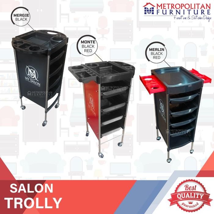 Rak salon troli facial barbershop troley
