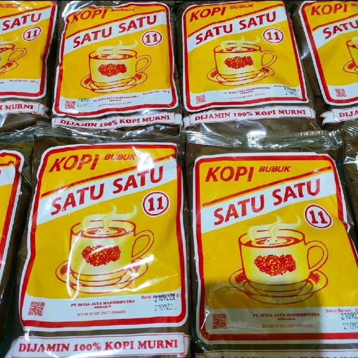 

2 pc KOPI BUBUK SATU SATU kemasan 250 gr
