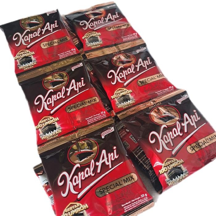 

3 renceng 30 sacshet Kapal Api mix kopi dan gula BPOM, Indonesia - Robusta Coffee Hitam