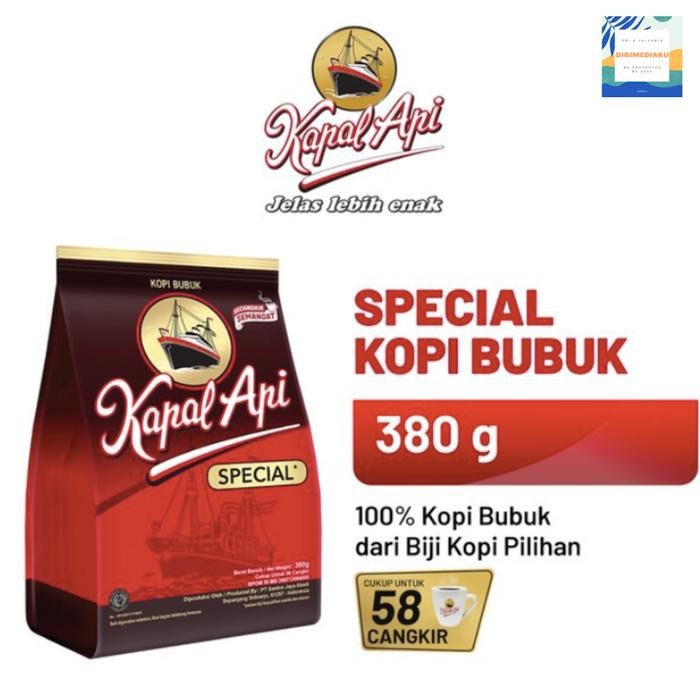 

Kopi KAPAL API Special Merah 380 gr Kopi Kapal Api Special 350gr dan 150 gr