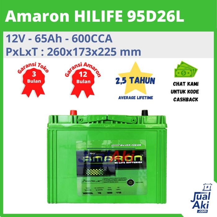 AMARON HILIFE 95D26L MF