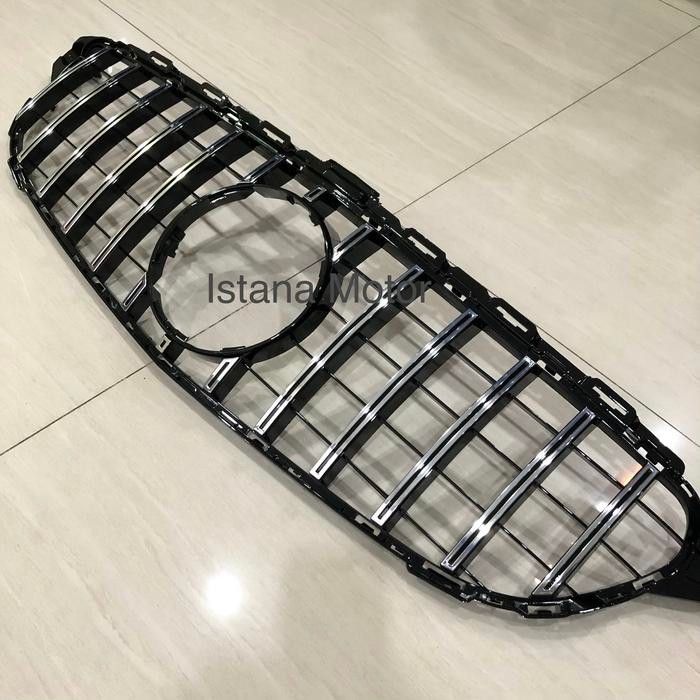 GRILL GT MERCEDES W205 SILVER C200 C250