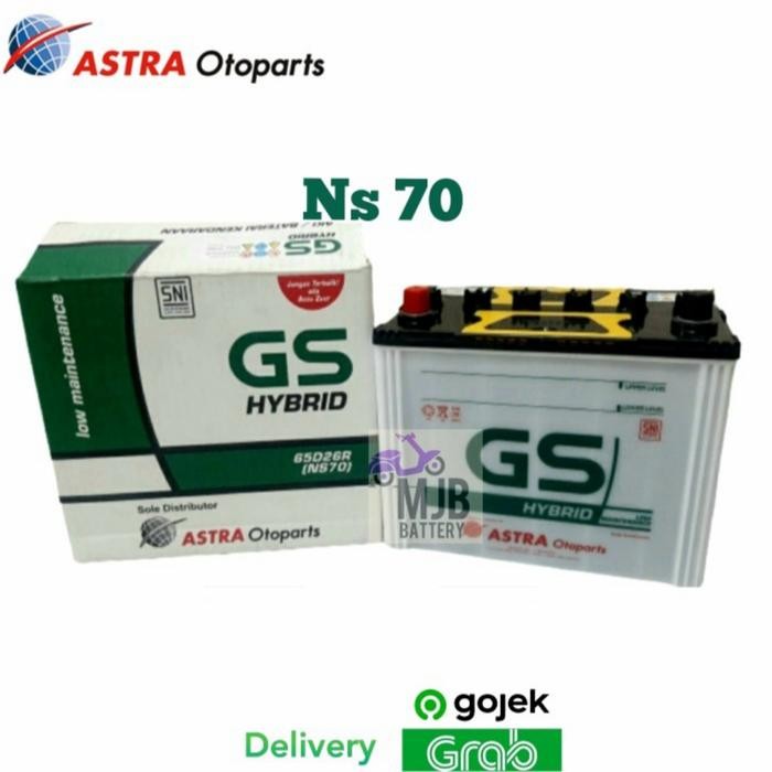 AKI MOBIL ISUZU PANTHER GS HYBRID NS70 ASTRA