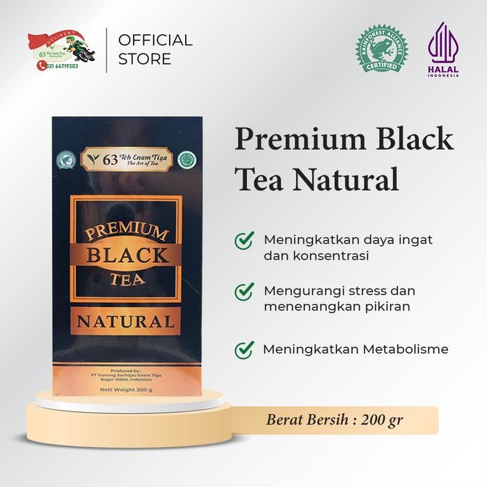 

Teh 63 Premium Black Tea Natural