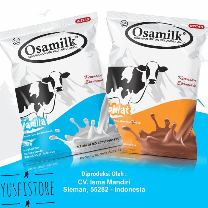 

Susu Osamilk 500 gr Susu Penggemuk Badan Susu Bubuk Osa Milk Susu Sapi