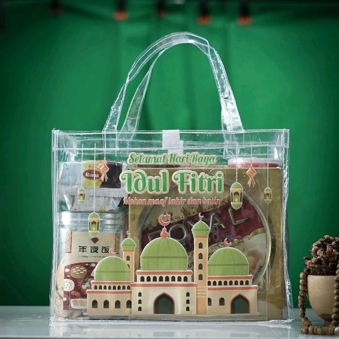 

Tas Mika Lebaran Sedang Hampers Souvenir Parcel Bingkisan Idul Fitri Hari Raya