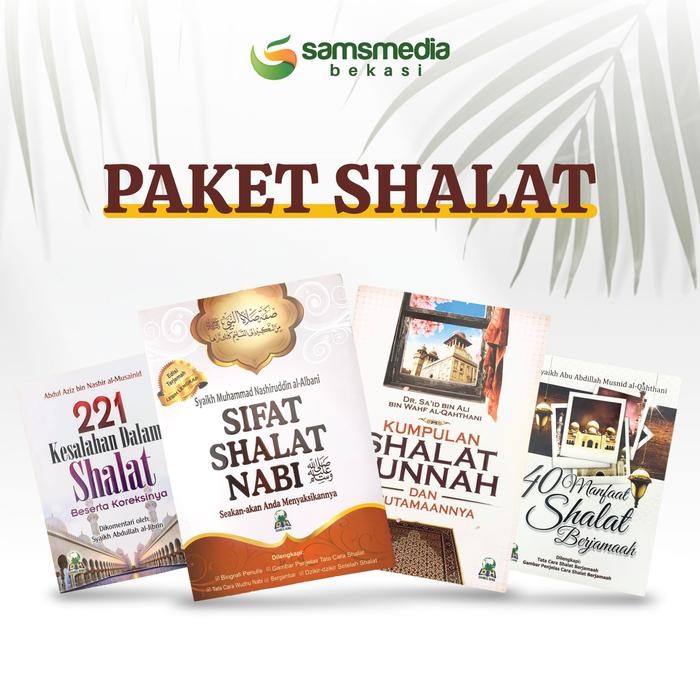 Promo Buku Paket Solat Sifat Shalat Nabi Buku Paket Shalat Darul Haq