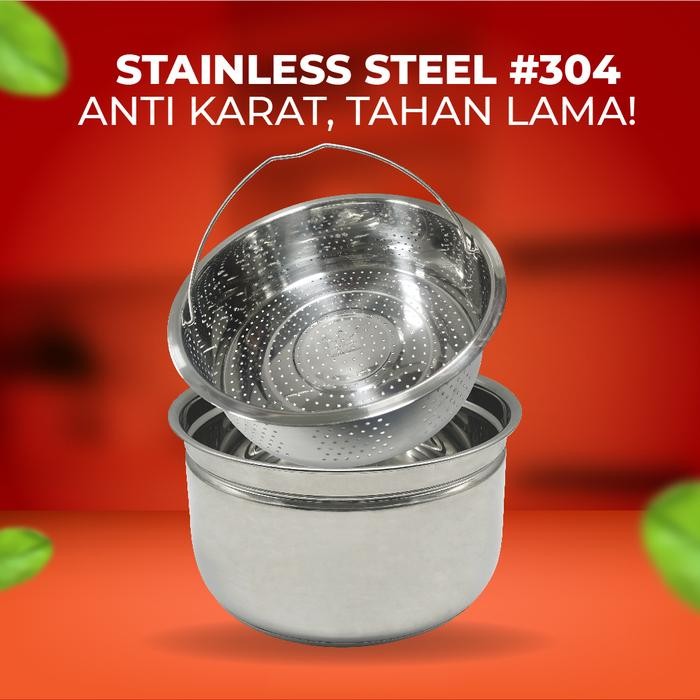 Smart Chef Low Carbo Rice Cooker Presto Listrik Pressure Cooker