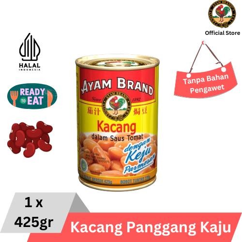 

READY AYAM BRAND KACANG PANGGANG KALENG LIGHT SAUS KEJU 425GR