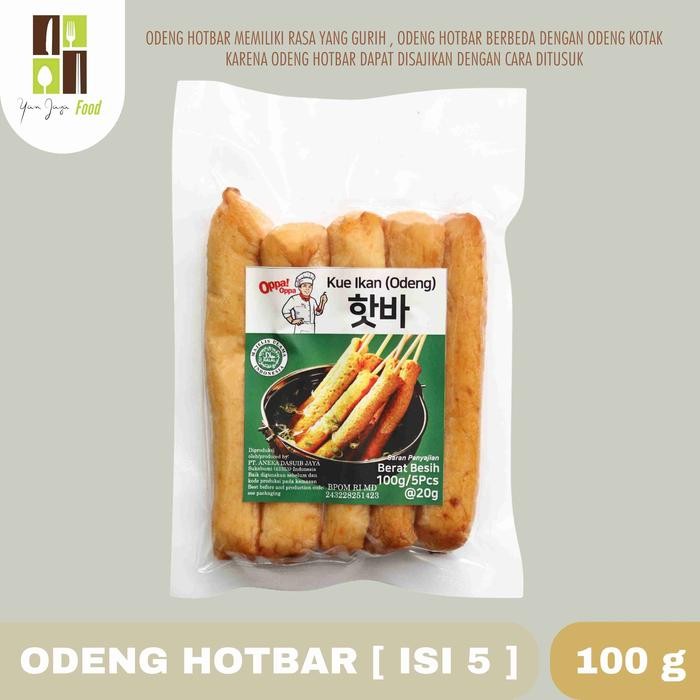

READY HOTBAR ODENG TUSUK PANJANG KALENG 100G/500G/1KG - FISH CAKE KOREA
