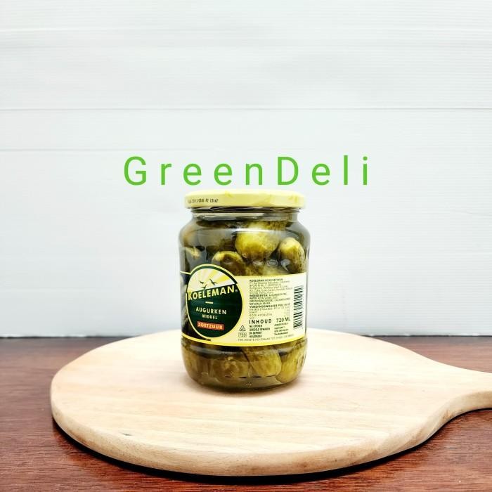 

READY KOELEMAN PICKLED GHERKINS ACAR KETIMUN 720ML - PREMIUM QUALITY
