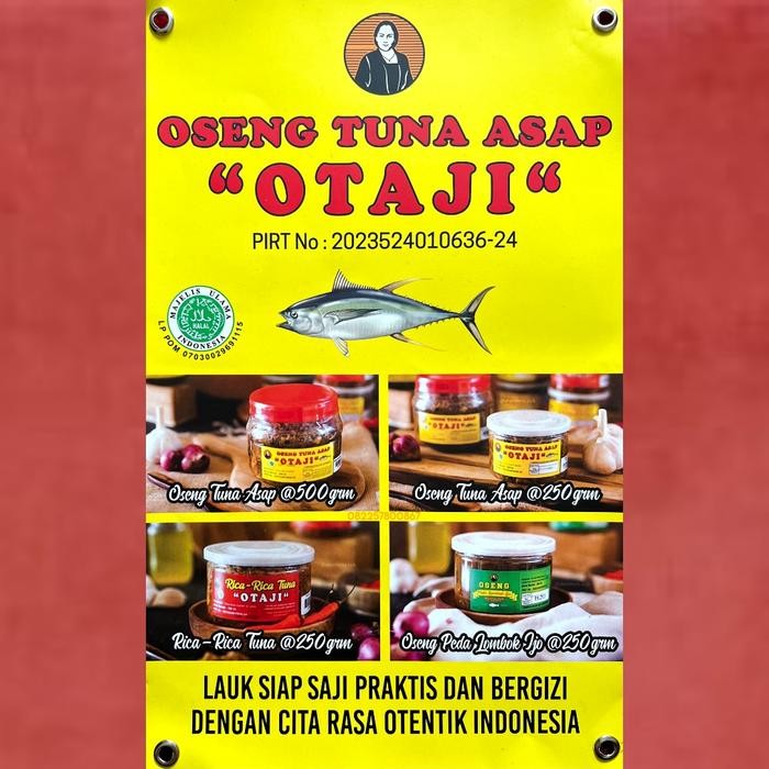 

READY OTAJI OSENG TUNA ASAP JENG INTAN - RASA ENAK, FAVORIT BANYAK ORANG