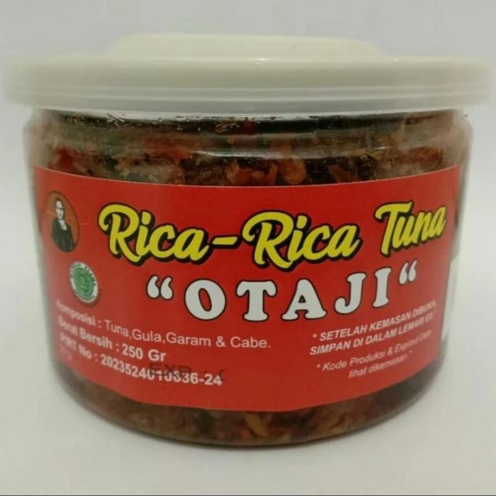 

READY OTAJI RICA-RICA TUNA ASLI 250GR - SAMBAL PEDAS NIKMAT